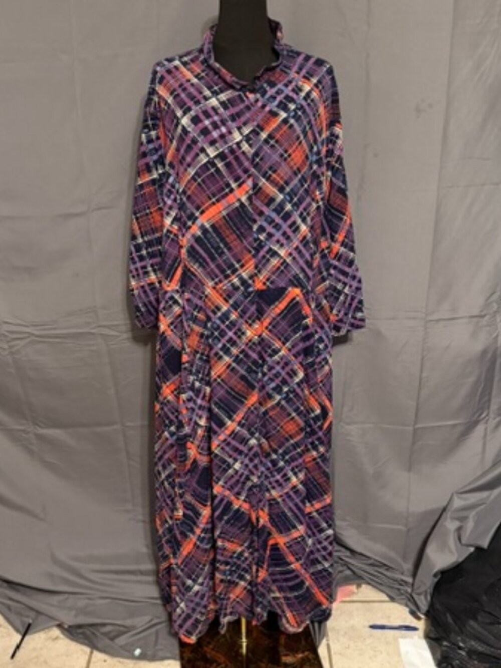 ROAMAN'S Button-Up Dress Size 32W